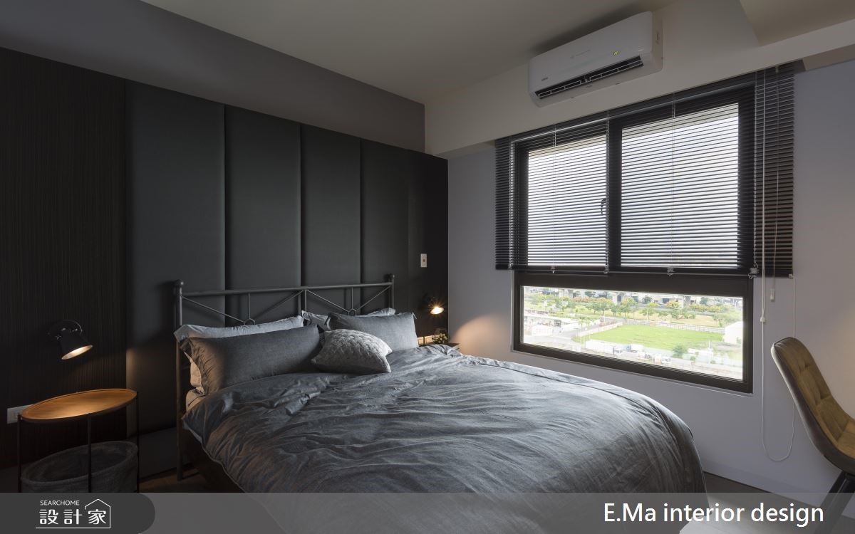 48 坪居家,設計師以 Loft 風打造空間特性,藉由溫潤