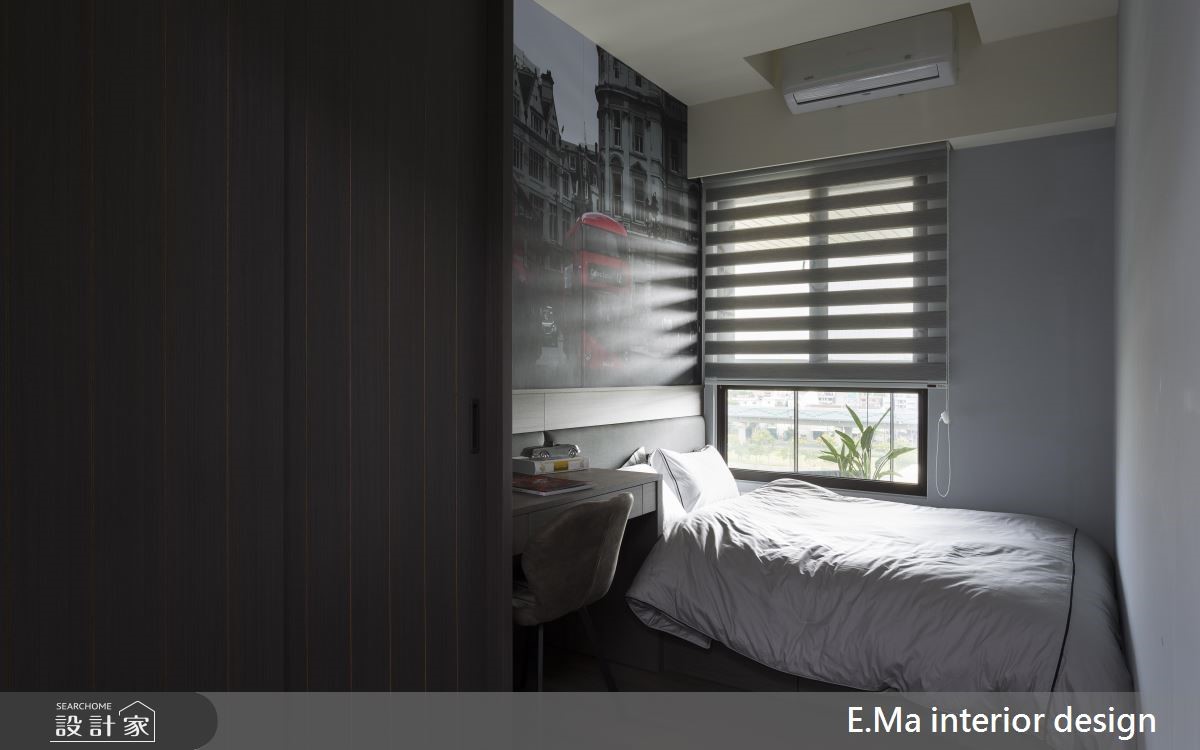 48 坪居家,設計師以 Loft 風打造空間特性,藉由溫潤