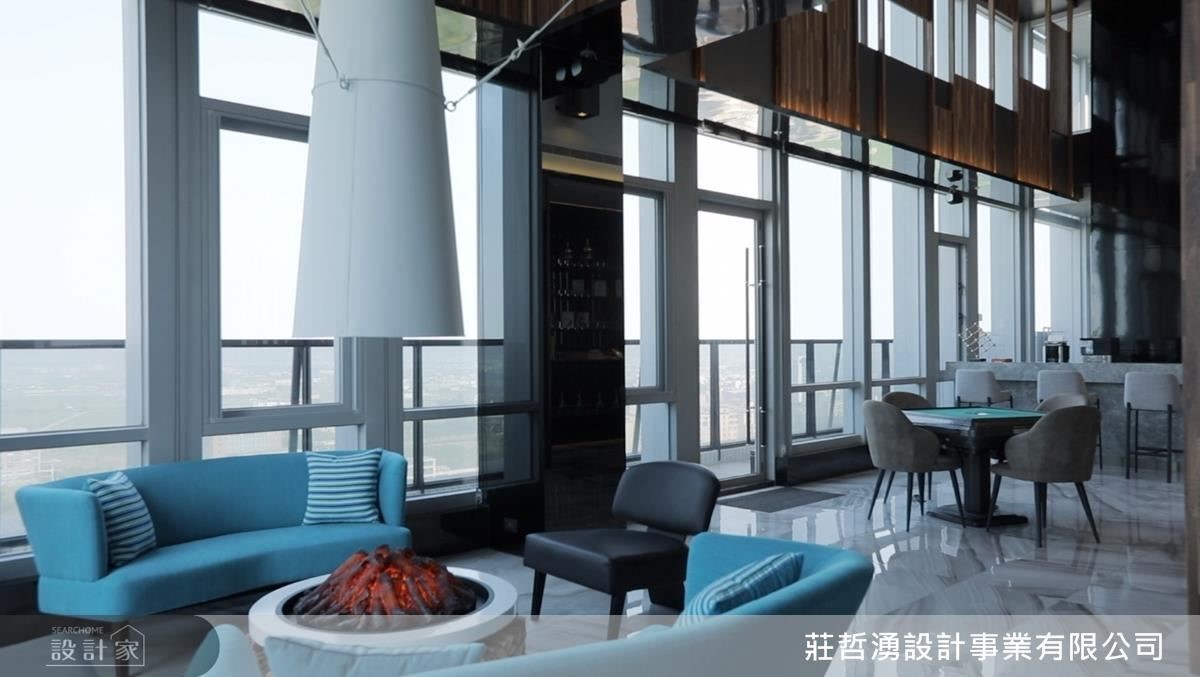 注重感官與意識互動的莊哲湧設計師,接下了公設裝修的