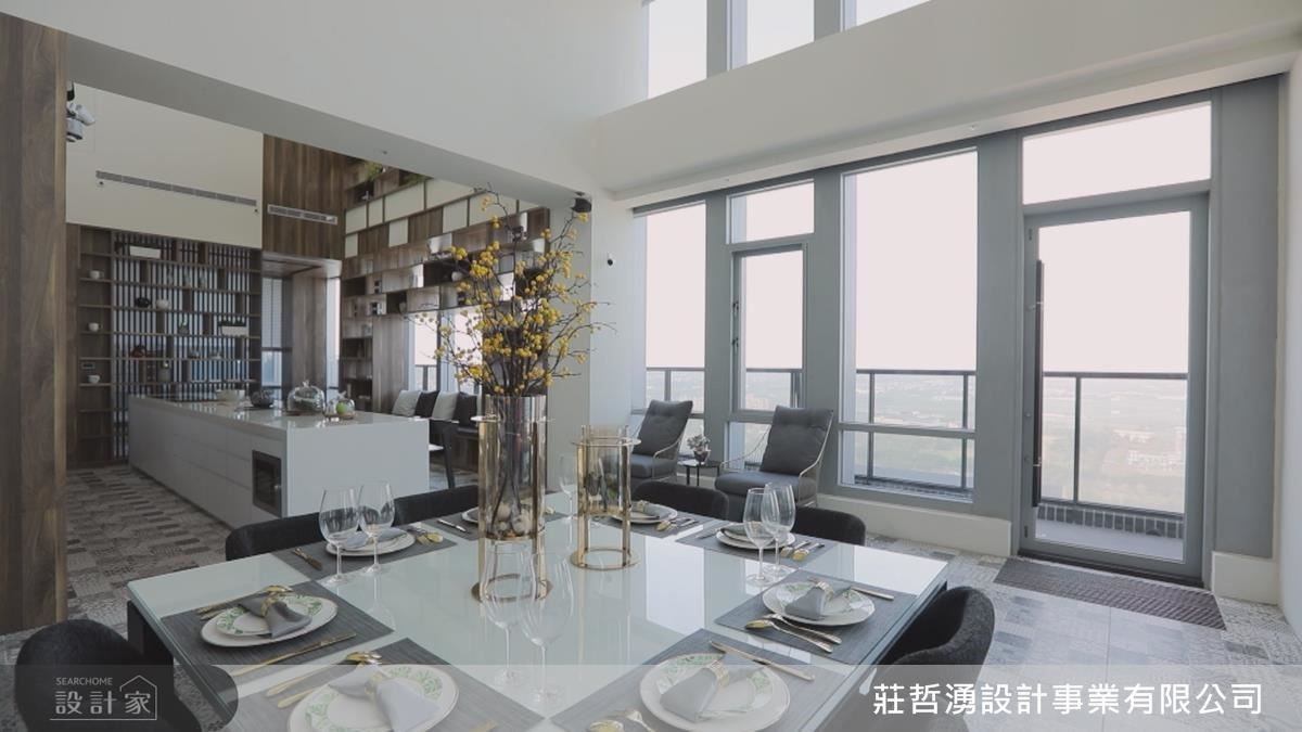 注重感官與意識互動的莊哲湧設計師,接下了公設裝修的