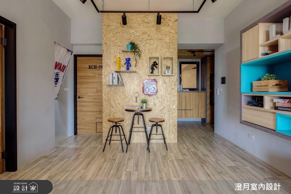 單身女屋主購入 25 坪的三房兩廳住宅,與母親和阿姨同