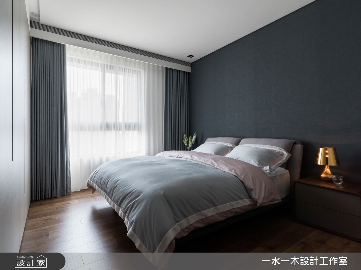 設計師在見到 45 坪住宅的屋主後,就對他的溫文儒雅印
