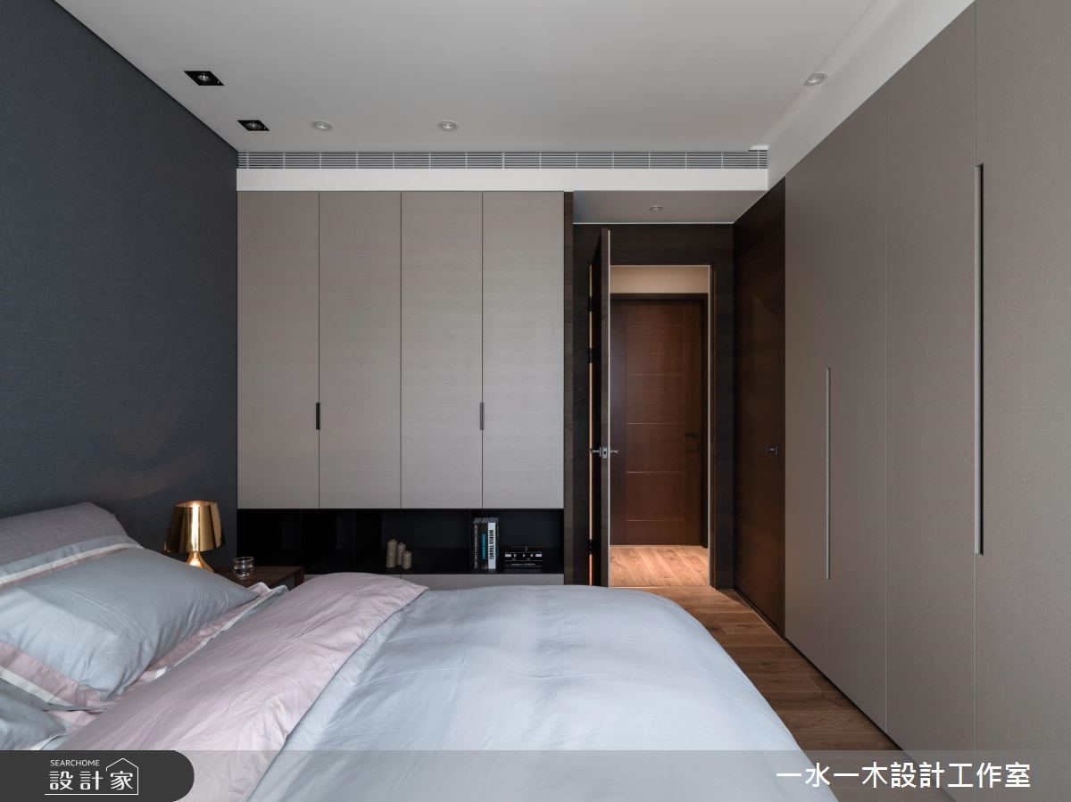 設計師在見到 45 坪住宅的屋主後,就對他的溫文儒雅印
