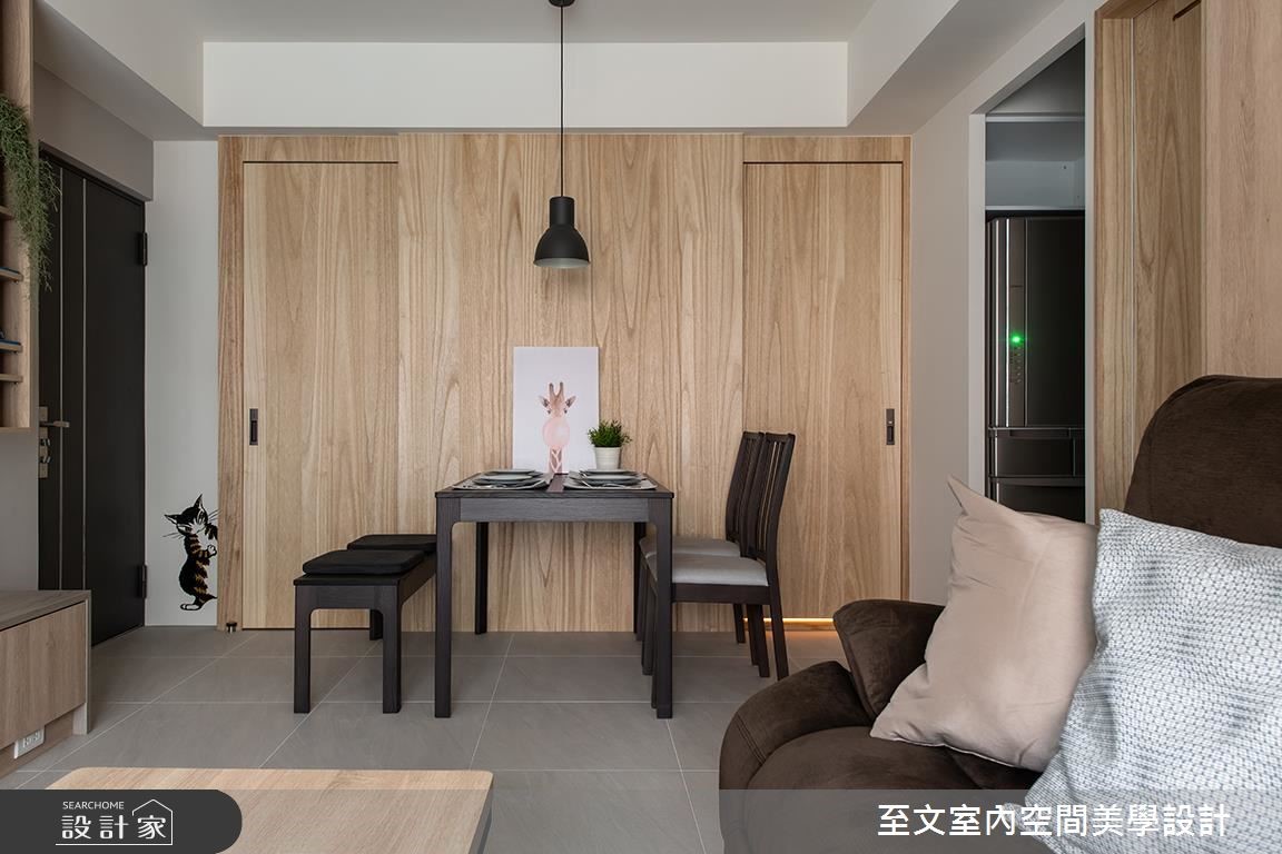 19 坪老屋,設計師在僅限的坪數中,藉由動線配置、收