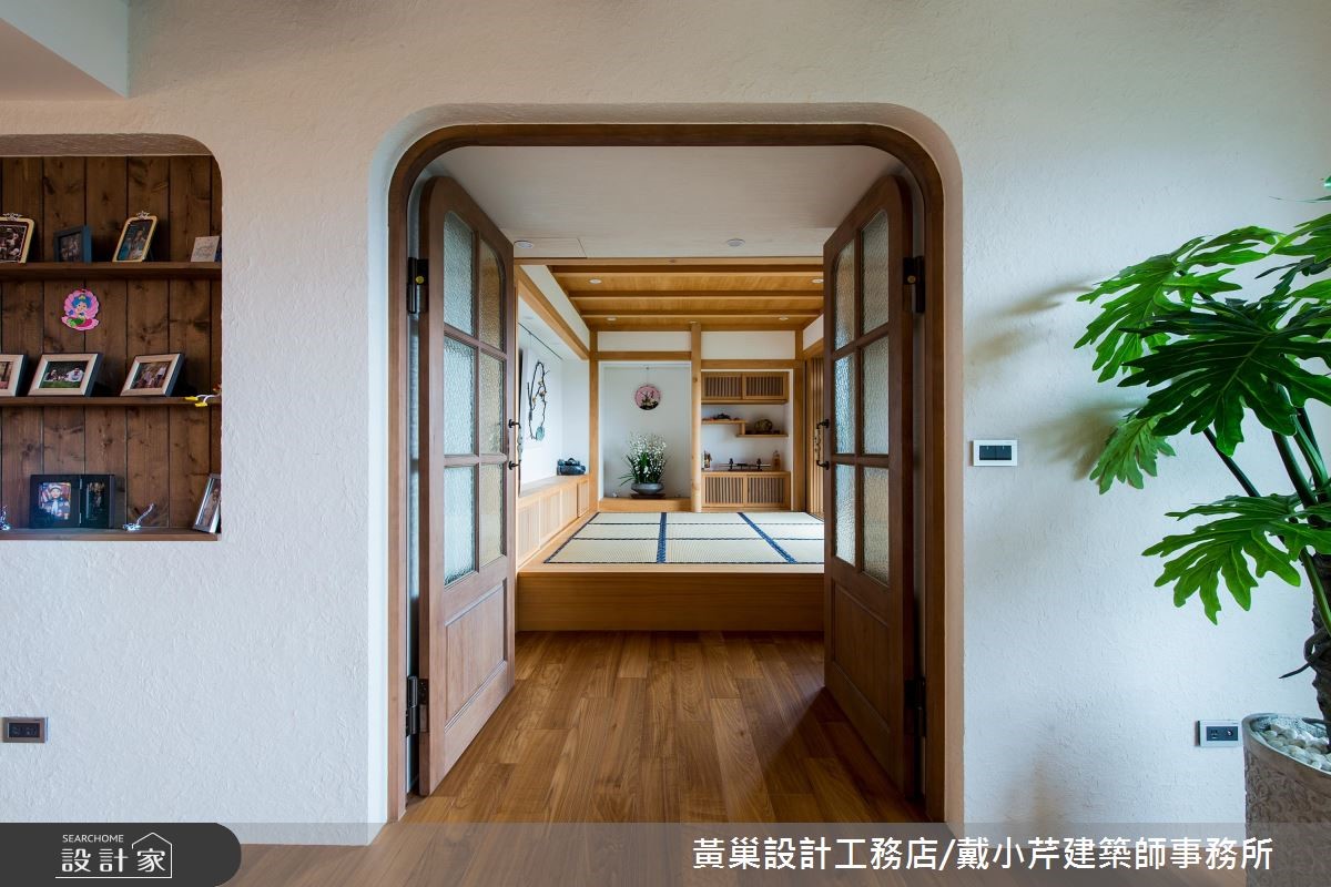 不僅是經典的鄉村風品味,更揉合復古磚、檜木、松木的