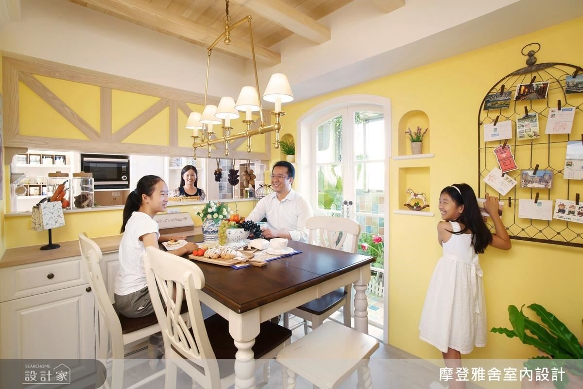 精準用色,向來是摩登雅舍室內設計王思文(Vivian)、汪