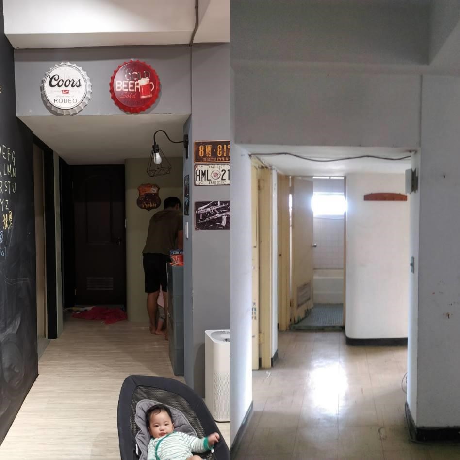 Hana 是一名育有三個孩子的媽媽,一家五口搬進這間 20