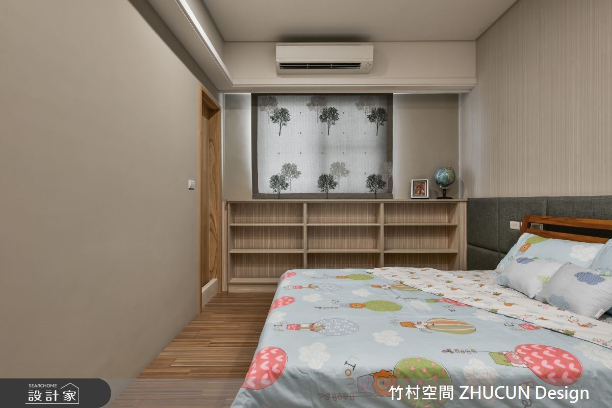 75 坪新東方風大宅,位於自建透天別墅的頂層,裡頭住