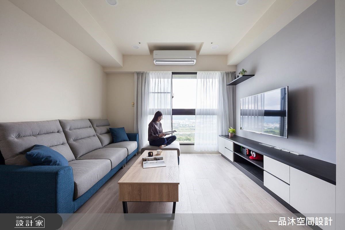 30 坪居家場域,屋主平時工作壓力繁重,尤其重視居家