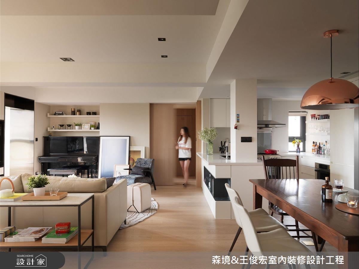 「光在家中不同場合有不同的機能需求,像是客廳主燈需