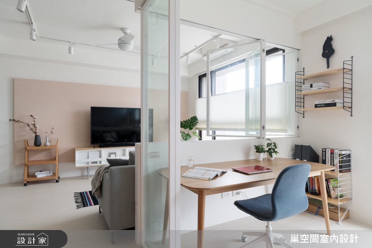 26 坪北歐宅的屋主夫妻,喜愛日系的清甜風格,原先狹