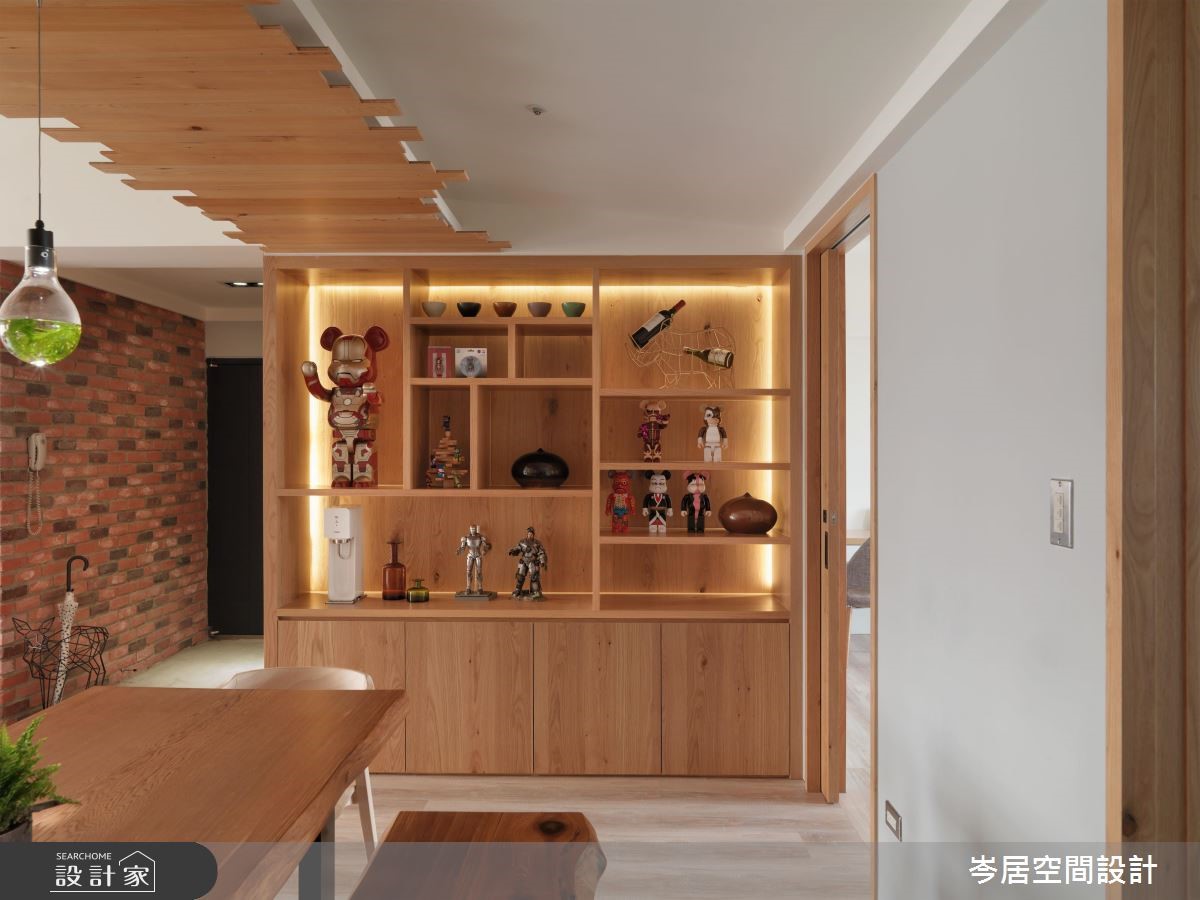 30 年老屋,屋主為新婚的年輕夫妻,兩人喜愛自然不做