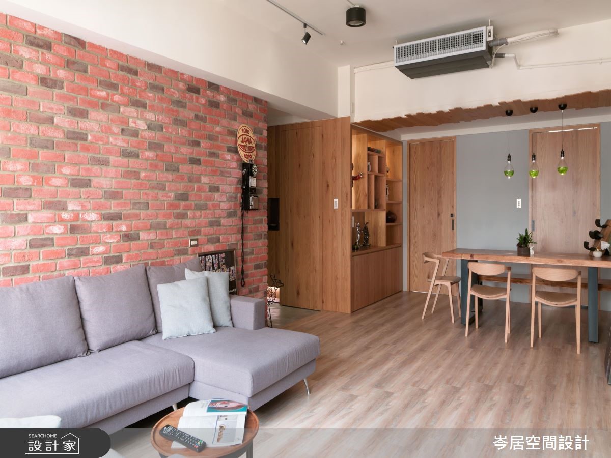30 年老屋,屋主為新婚的年輕夫妻,兩人喜愛自然不做