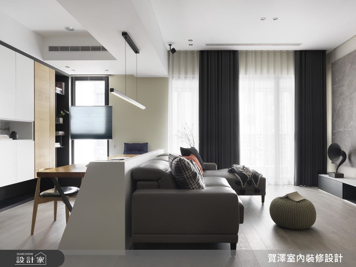 67坪現代風大宅,同時也是小夫妻的新婚宅,空間設計起