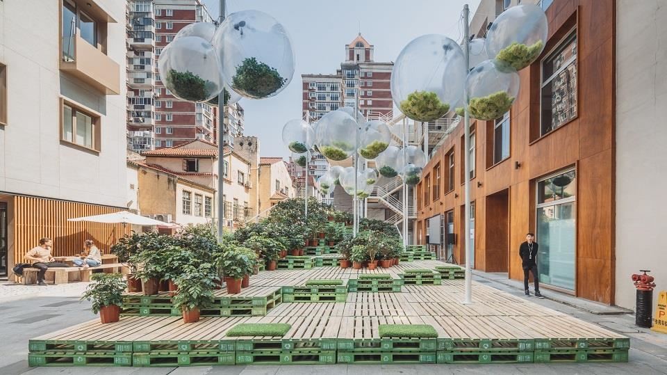 UrbanBloom花園 — AIM 為URBAN MATTERS by MINI設計的“快閃花園” UrbanBloom花園 — AIM 為URBAN MATTERS by MINI設計的“快閃花園”