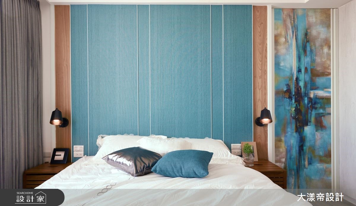 北歐風-花蓮吉安─空間設計．Tiffany藍色調 交織簡單溫馨的幸福天堂