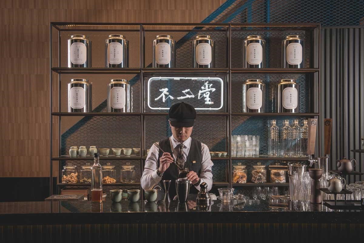 不二堂Ateliea Tea創始店於台北永康商圈,是許多觀光