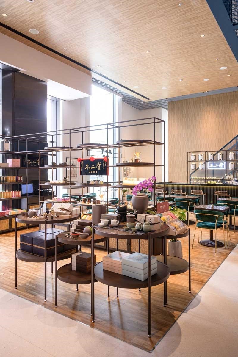 不二堂Ateliea Tea創始店於台北永康商圈,是許多觀光