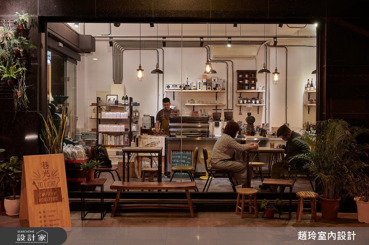坐落於城市角落的咖啡店,擁有絕佳地理優勢,針對無法