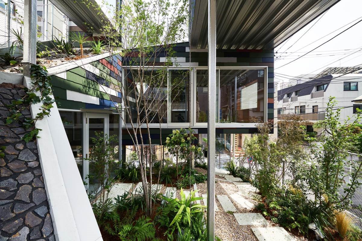 平田晃久建築設計事務所2018年發表作品:Overlap House。 平田晃久建築設計事務所2018年發表作品:Overlap House。