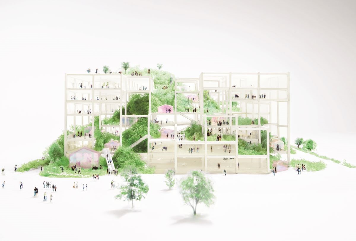 平田晃久建築設計事務所2016年發表作品:Taipei Complex(photo credit Taipei Complex 臺灣,臺北 © Yukikazu Ito) 平田晃久建築設計事務所2016年發表作品:Taipei Complex(photo credit Taipei Complex 臺灣,臺北 © Yukikazu Ito)