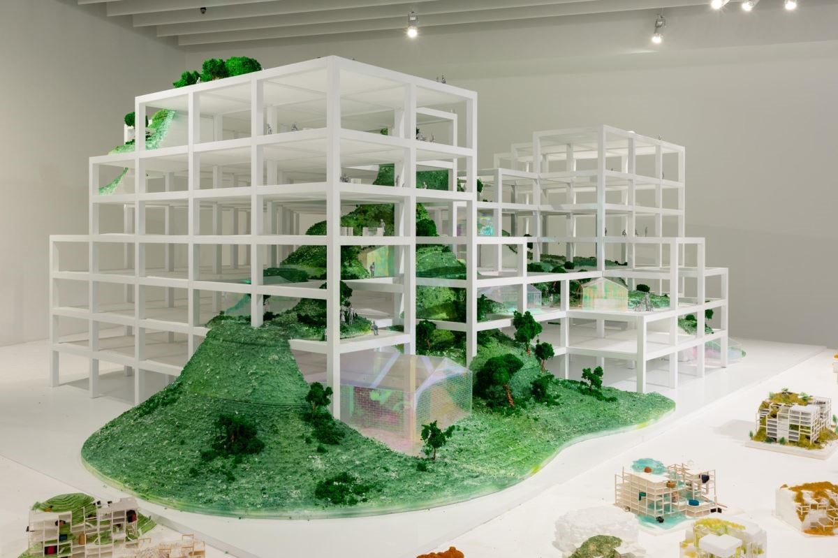 「人間自然(Human Nature)」建築展實景。 「人間自然(Human Nature)」建築展實景。