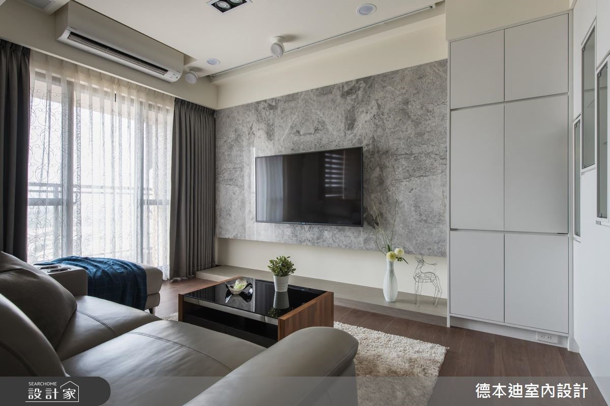 20 坪現代風居宅原為預售屋,屋主細心觀察生活所需,