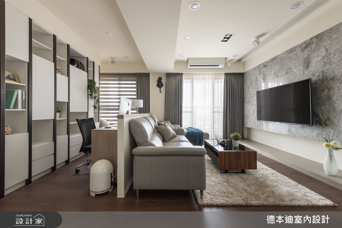 20 坪現代風居宅原為預售屋,屋主細心觀察生活所需,
