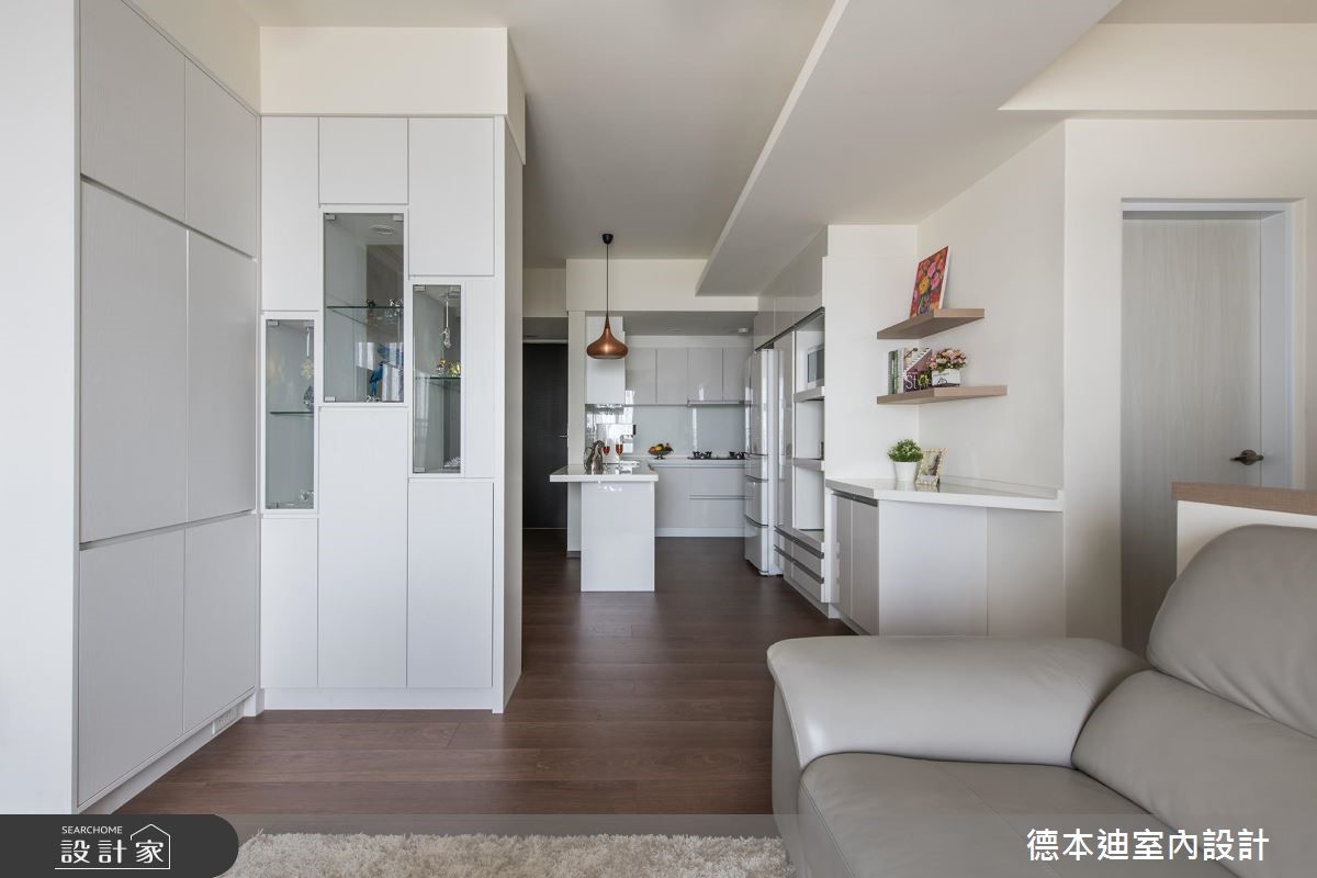 20 坪現代風居宅原為預售屋,屋主細心觀察生活所需,