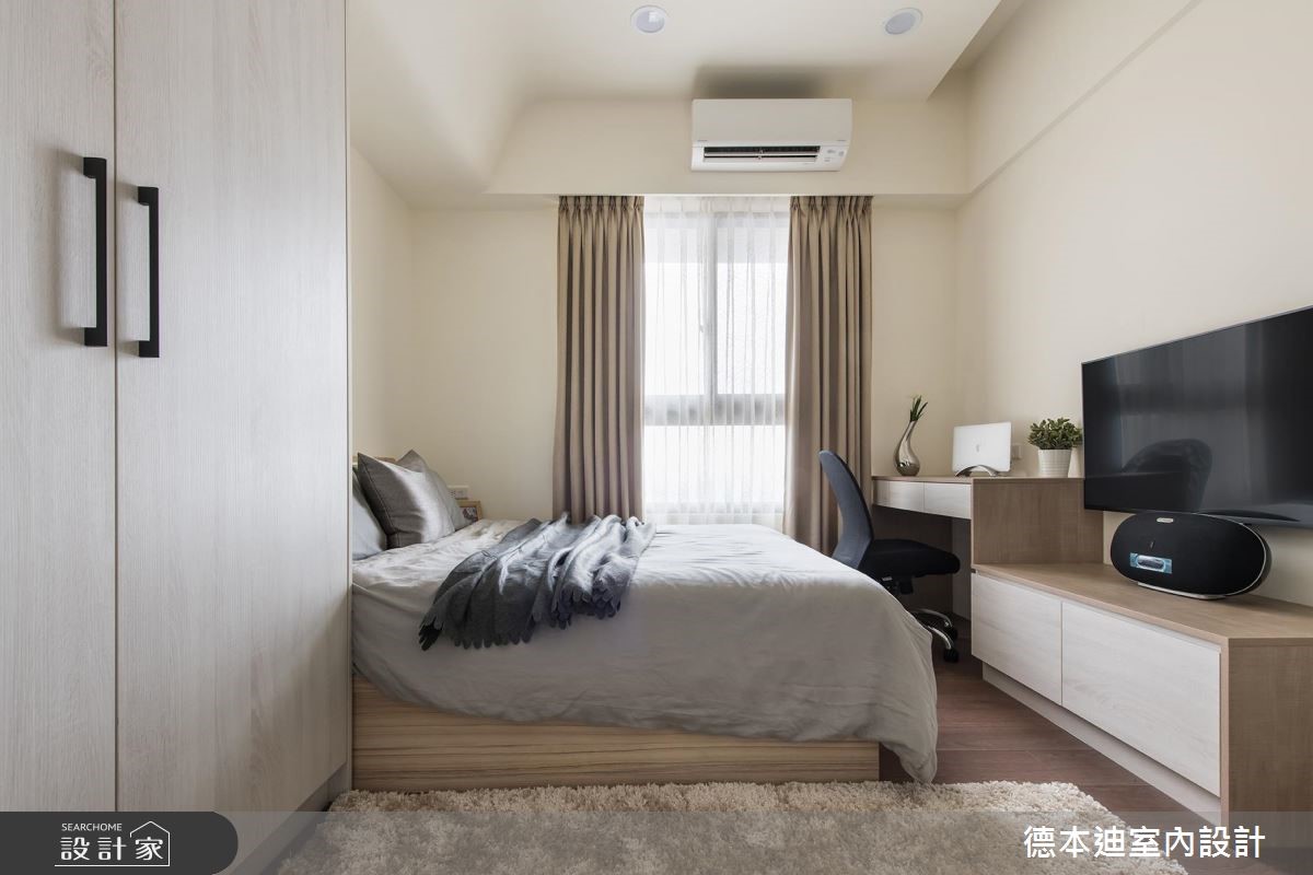 20 坪現代風居宅原為預售屋,屋主細心觀察生活所需,