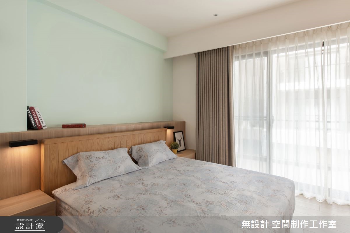 22 坪混搭風透天別墅,大量應用木質及玻璃鋪排,不僅