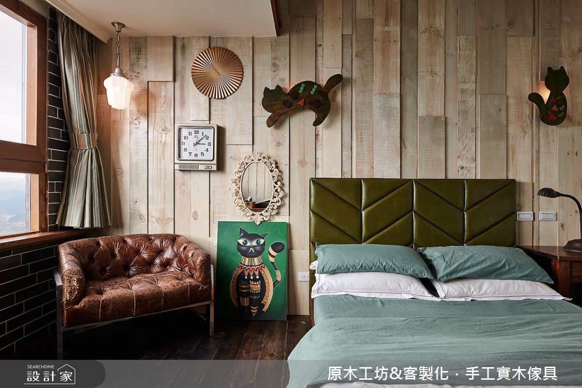 此案為設計師的家,是經歷20年歲月的老屋,依循原本明