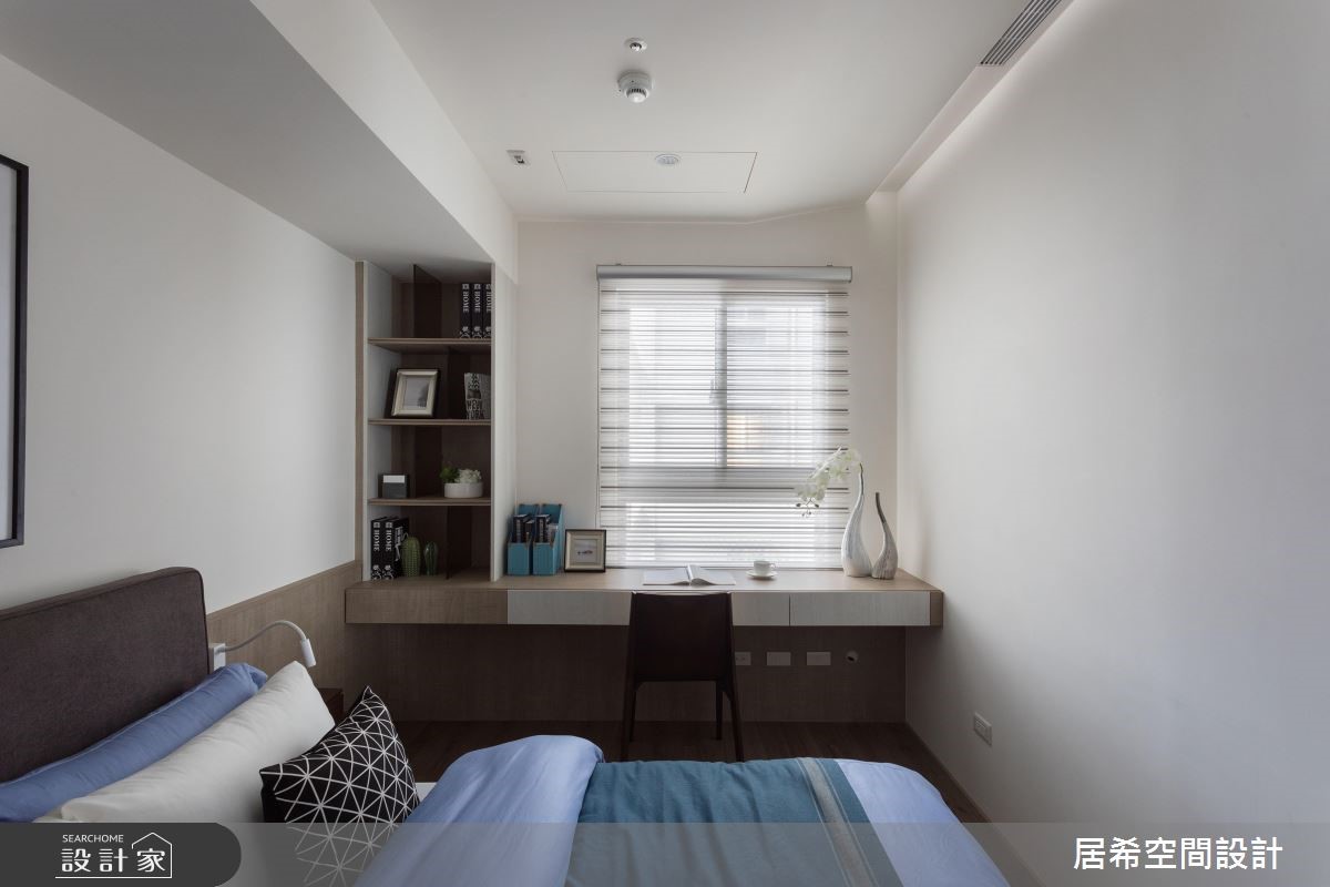 36 坪的現代風住宅,將東方沉穩內斂的涵養,透過西方