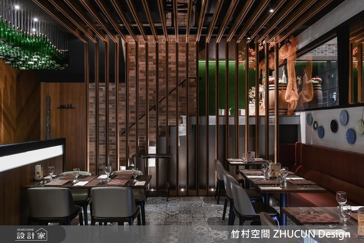 47 坪的「J one義法餐酒館」,為旅居國外米其林餐廳的