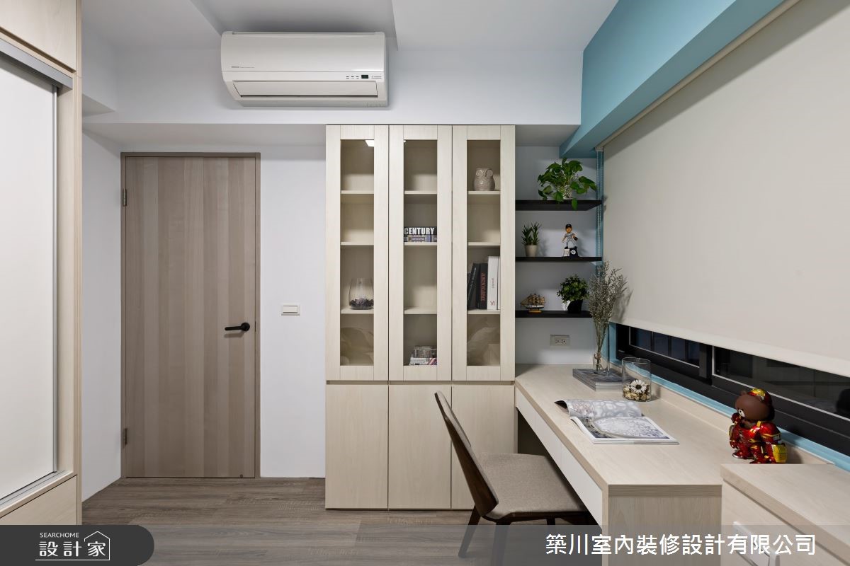 28 坪老屋格局方正,但動線及空間規劃不符屋主需求,