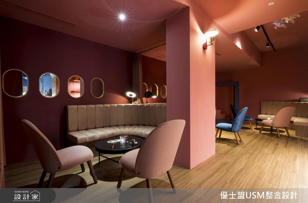 40 坪中古屋空間,為「chochoco巧克力專賣」店面,設