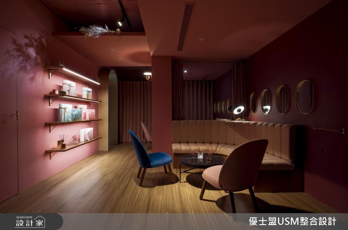 40 坪中古屋空間,為「chochoco巧克力專賣」店面,設