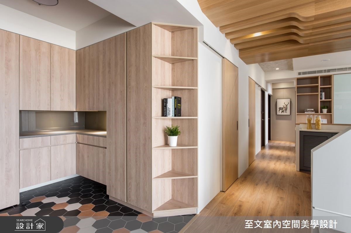 31 坪混搭風,屋主為一對年輕夫妻,喜歡輕盈紓壓中帶