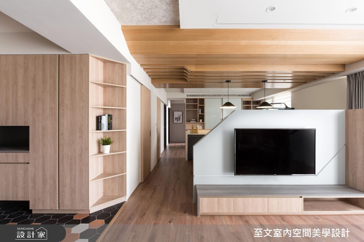 31 坪混搭風,屋主為一對年輕夫妻,喜歡輕盈紓壓中帶