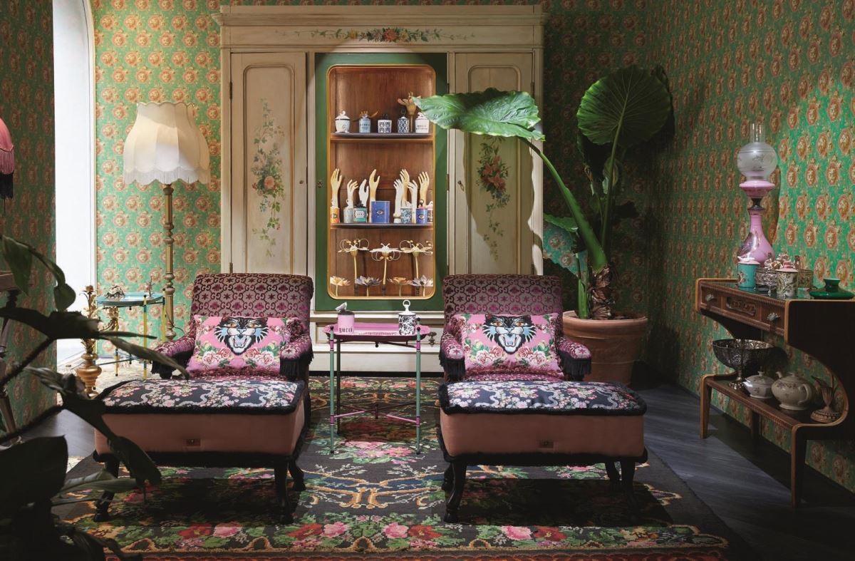 Gucci 推出Gucci Décor家飾系列全新款單品,延續品牌