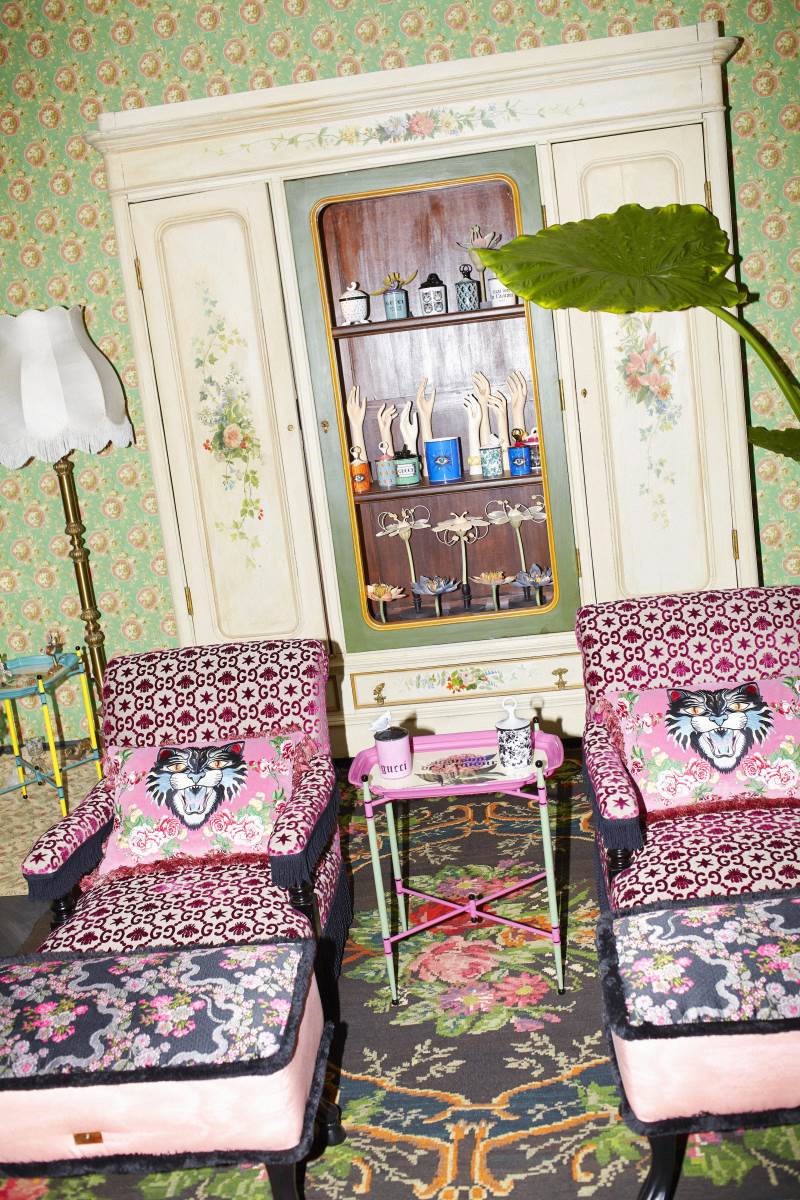 Gucci 推出Gucci Décor家飾系列全新款單品,延續品牌
