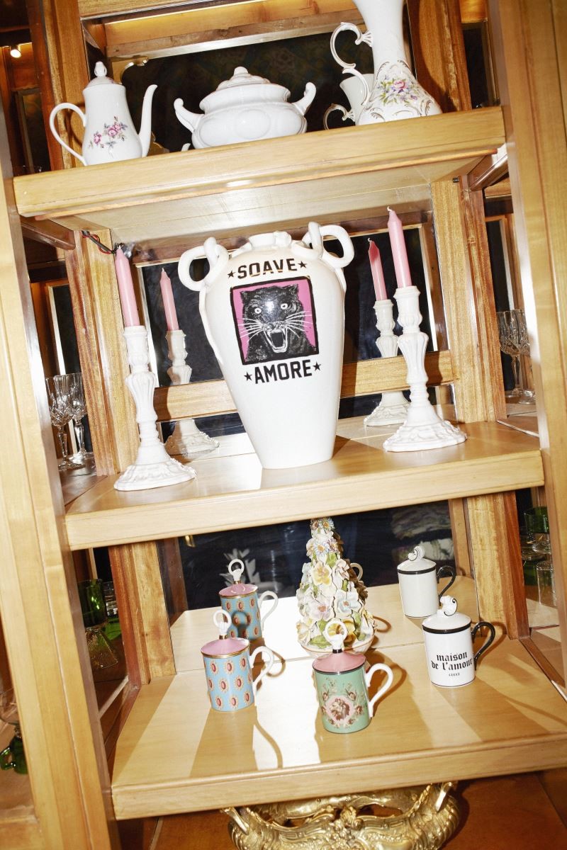 Gucci 推出Gucci Décor家飾系列全新款單品,延續品牌