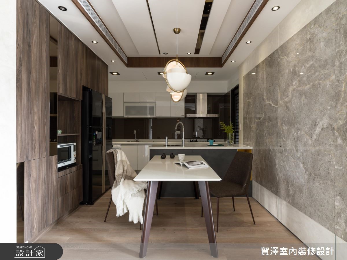 36 坪混搭宅的男屋主,長期在外地工作,希望能有個跟