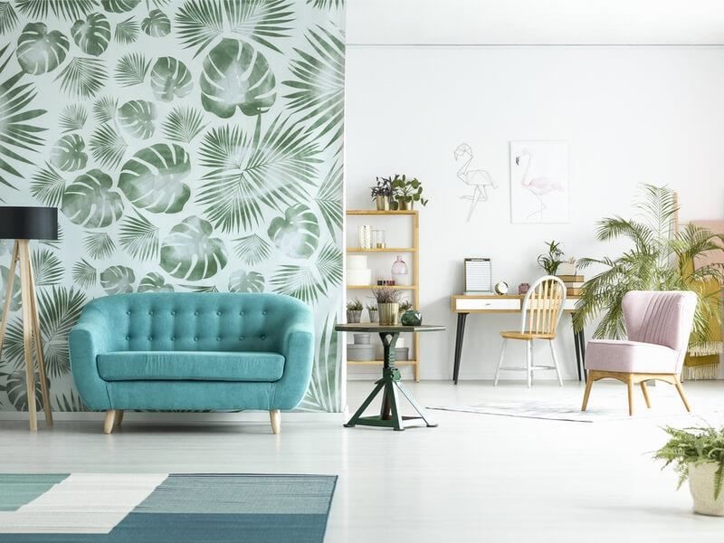 善用壁紙的影響和風格快速轉變。圖:Photographee.eu/Shutterstock 善用壁紙的影響和風格快速轉變。圖:Photographee.eu/Shutterstock