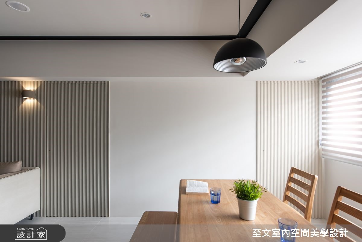 21 坪老屋,屋主為年輕的雙薪夫妻,設計師替他們的家