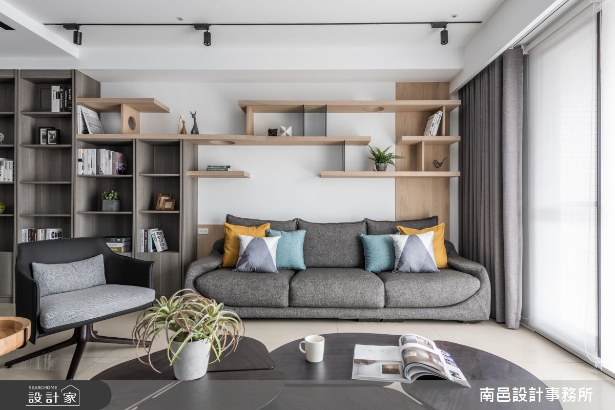 37 坪日光充裕的現代風住宅,屋主為貓咪訓練師,僅用