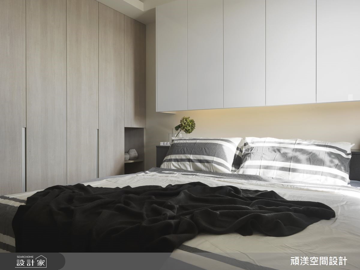 因學區問題搬遷,生活空間從原本的50坪縮水成30坪,以