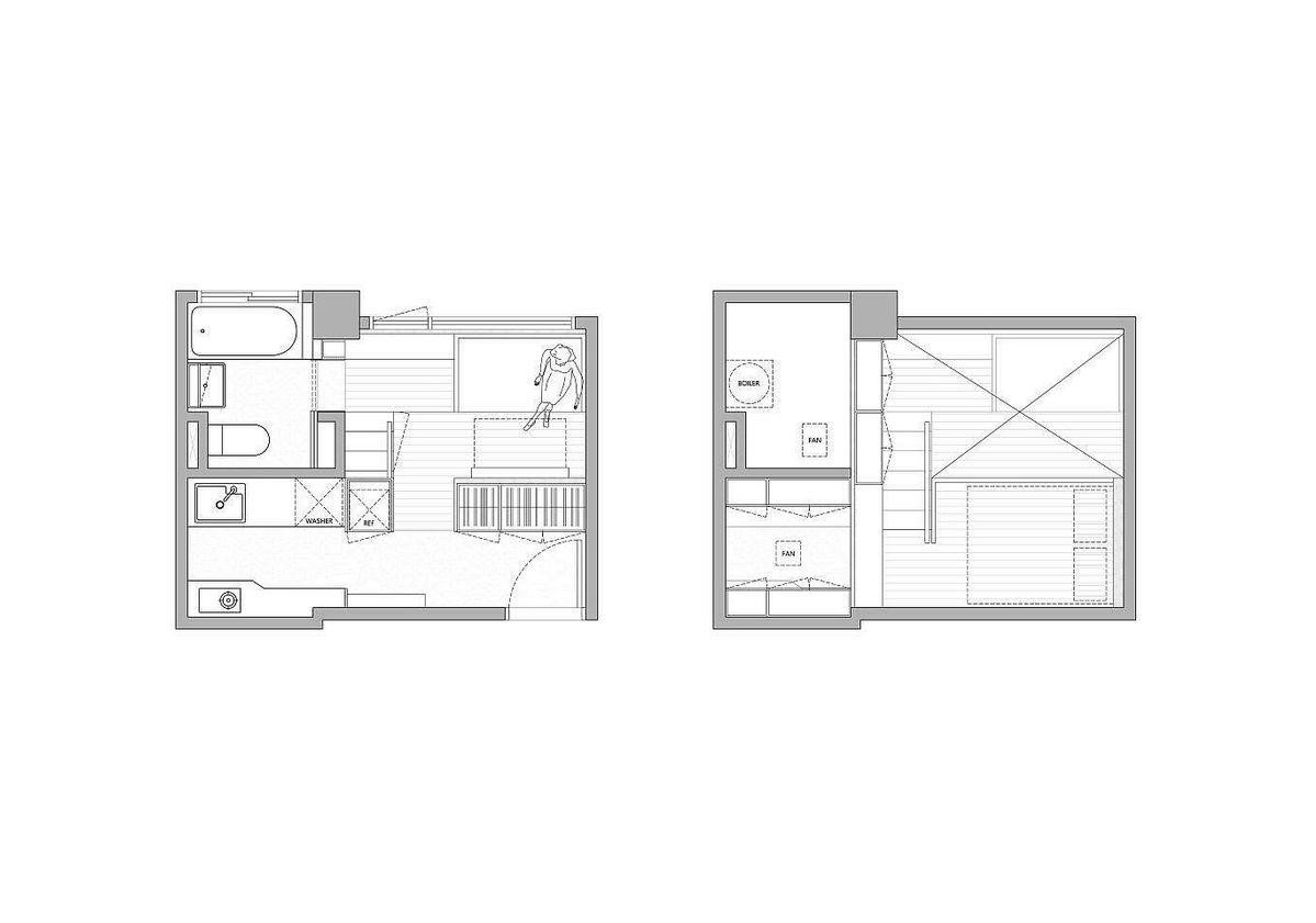 位於台灣台北的迷你公寓,由 A Little Design 工作室