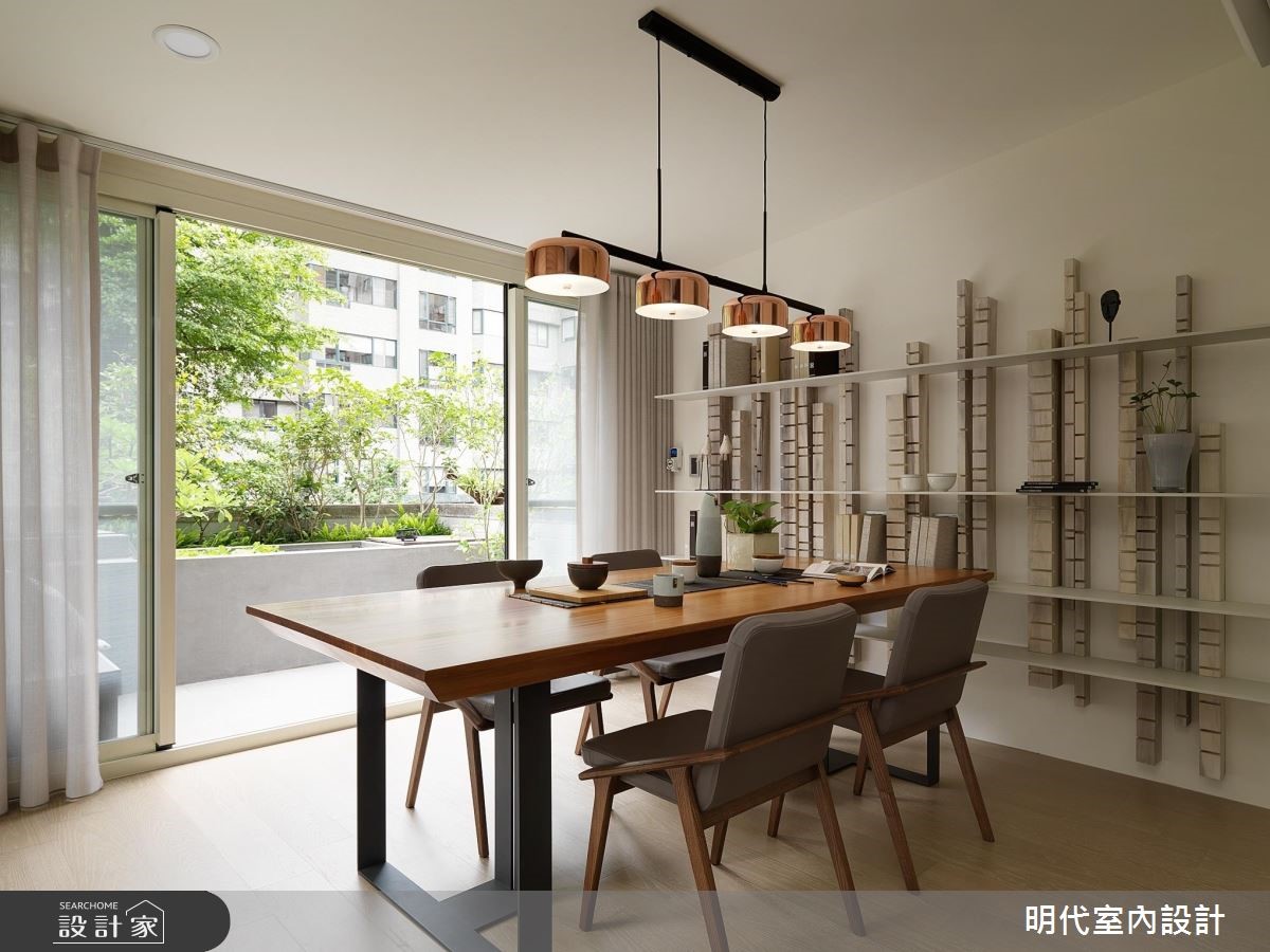 45 坪的現代風中古屋,住著兩大兩小跟兩隻小陸龜,室