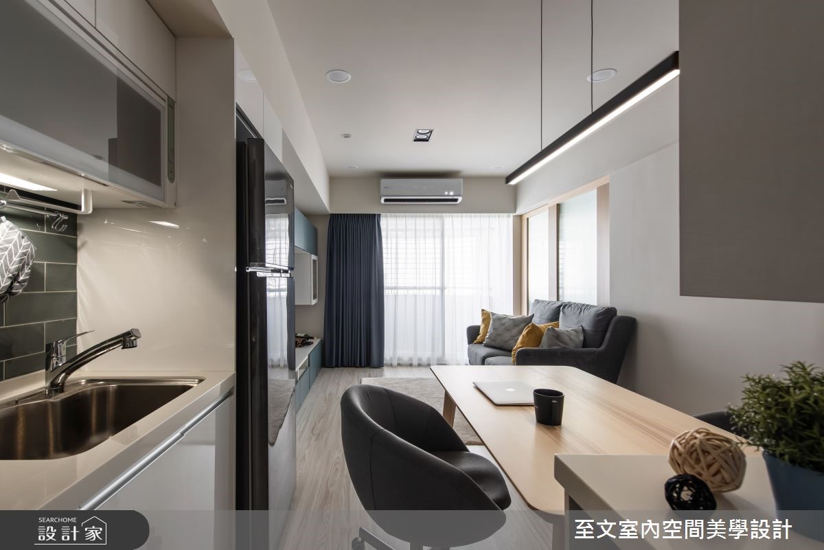 17坪老屋有著各種大小問題,格局不佳影響動線,隔間太